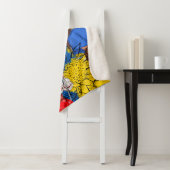 Graffiti Oekraïne Stop oorlog Sherpa Deken (In situ)