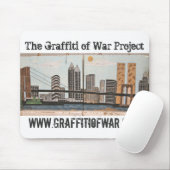 Graffiti of War Project: Mousepad reeks 9/11 Muismat (Met muis)