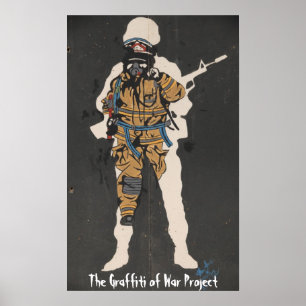 Graffiti of War Project: National Gallery Tour Poster