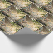 Graffiti On Brick Wall Humanity Mural Cadeaupapier (Hoek)