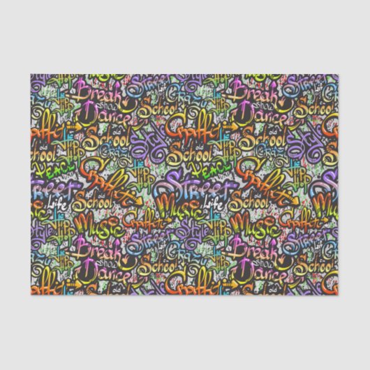 graffiti-ontvlechting tissuepapier (Voorkant)