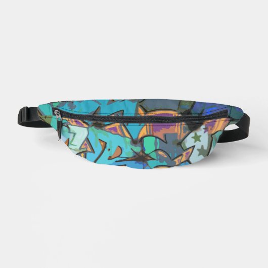 Graffiti ontwerp Fanny Pack tas (Voorkant)