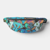 Graffiti ontwerp Fanny Pack tas (Liggend)