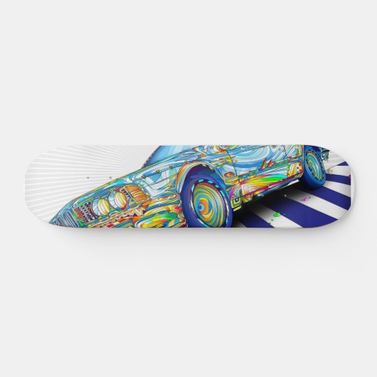 Graffiti-ontwerp Persoonlijk Skateboard (Horizontaal)