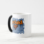 graffiti-ontwerp samengevoegd magische mok (Voorkant links)