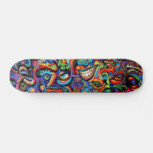 Graffiti ontwerp Skateboard (Horizontaal)