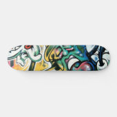 Graffiti ontwerp Skateboard (Horizontaal)