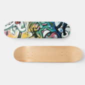 Graffiti ontwerp Skateboard (Horizontaal)