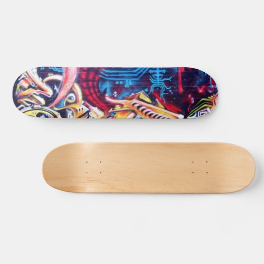 Graffiti ontwerp Skateboard (Horizontaal)