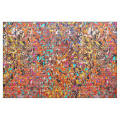 Graffiti op baksteen stof (Fat Quarter)