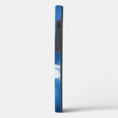 Graffiti op blauw Hoesje-Mate iPhone Case-Mate iPhone Case (Achterkant / Links)