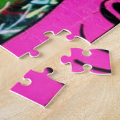 Graffiti op de Londense Southbank - 20x20 - 676 pc Legpuzzel (Zijkant)