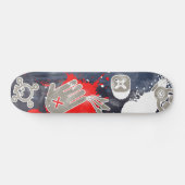 Graffiti op de muur persoonlijk skateboard (Horizontaal)