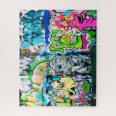 Graffiti op London's Southbank - 16x20 - 520 pc Legpuzzel (Verticaal)