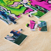 Graffiti op London's Southbank - 8 x 10 - 110 pc Legpuzzel (Zijkant)