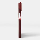 Graffiti op rode metalen Hoesje-Mate iPhone cas iPhone Hoesje (Rechterkant)