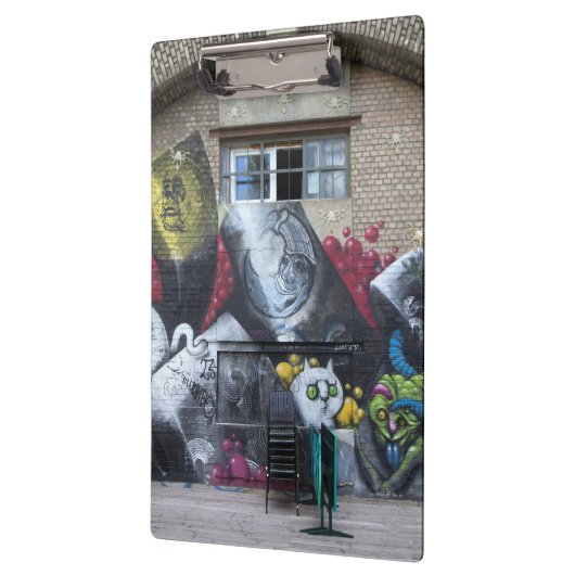 Graffiti op Stadtbahnbogen, Wien Österreich Klembord (Links)