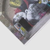 Graffiti op Stadtbahnbogen, Wien Österreich Tissuepapier (Detail)