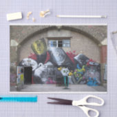 Graffiti op Stadtbahnbogen, Wien Österreich Tissuepapier (Craft)