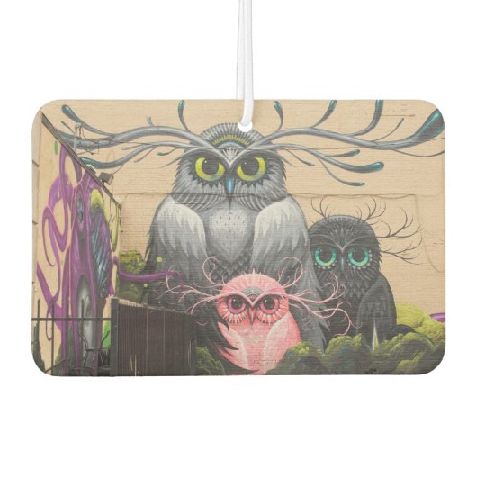 Graffiti Owls Luchtverfrisser (Voorkant)