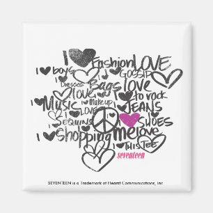 Graffiti Paars Magneet