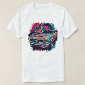 Graffiti Paint Job Spatter Tee T-shirt (Design voorkant)