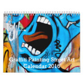 Graffiti Painting Street Art 2016 Kalender (Hoes)
