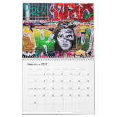 Graffiti Painting Street Art 2017 Kalender (Feb 2027)
