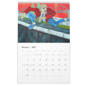 Graffiti Painting Street Art 2018 Kalender (Feb 2027)