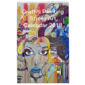 Graffiti Painting Street Art 2018 Kalender (Hoes)