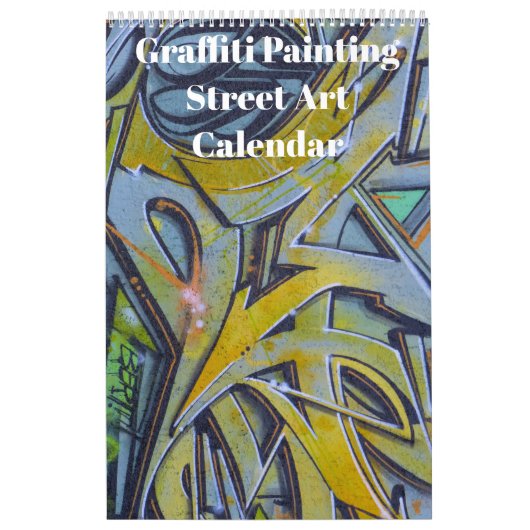 Graffiti Painting Street Art 2023 Kalender (Hoes)