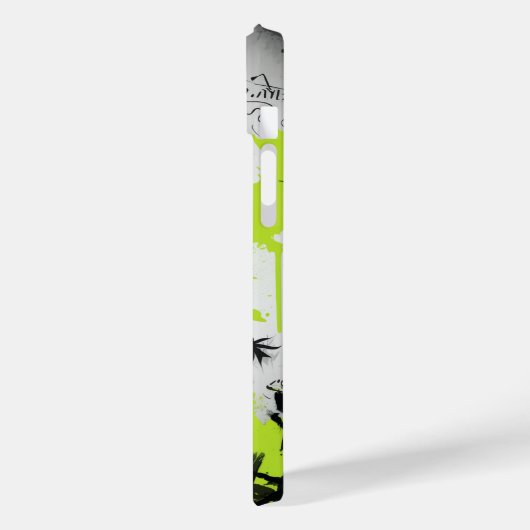 Graffiti palmboom Case-Mate iPhone case (Achterkant / Links)