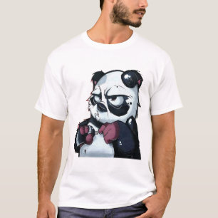 Graffiti Panda Beer T-shirt