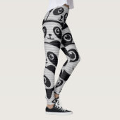 Graffiti Panda-smog Leggings (Rechts)