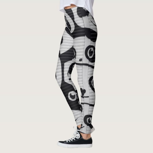 Graffiti Panda-smog Leggings (Links)