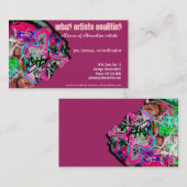 graffiti papier visitekaartje (Voorkant / Achterkant)
