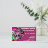 graffiti papier visitekaartje (Staand voorkant)