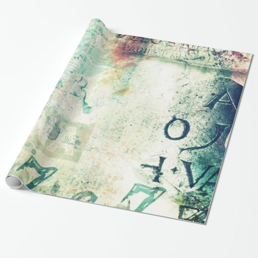 graffiti - papier voor stadsverpakking (Uitgerold)