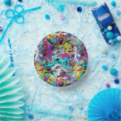 Graffiti-papierbakken Papieren Kommen (Feest)