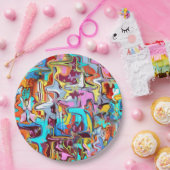 Graffiti Papieren Bordje (Feest)