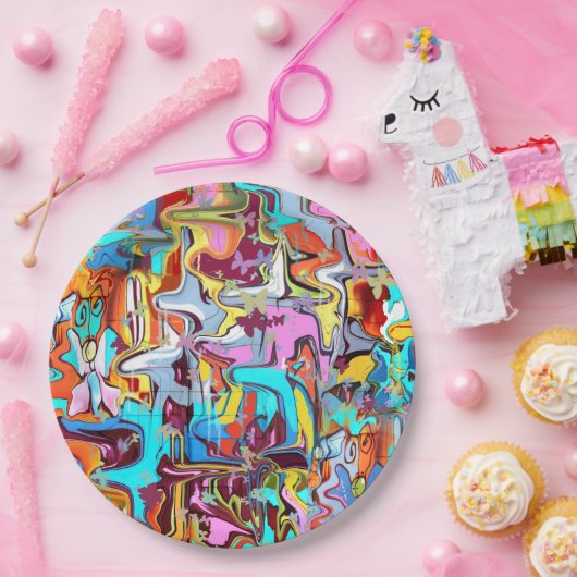 Graffiti Papieren Bordje (Feest)