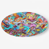 Graffiti Papieren Bordje (Gekanteld)