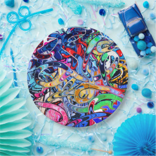 Graffiti Papieren Bordje