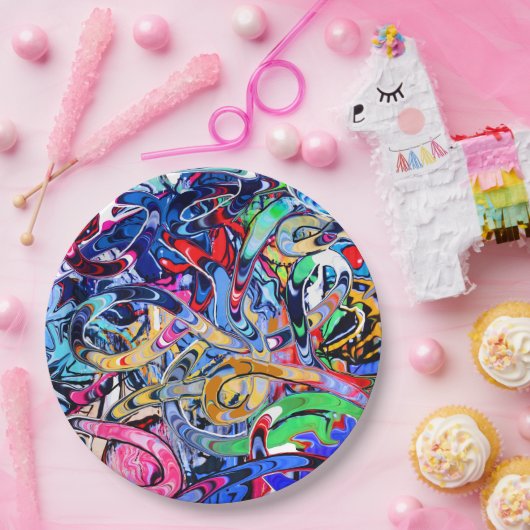 Graffiti Papieren Bordje (Feest)