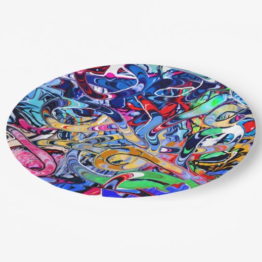 Graffiti Papieren Bordje (Gekanteld)