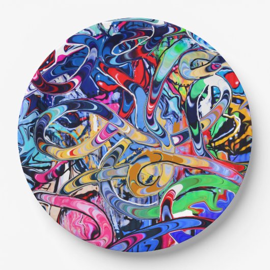 Graffiti Papieren Bordje (Voorkant)