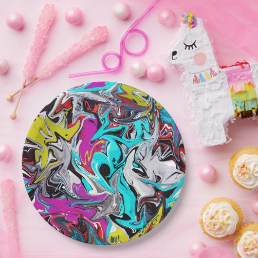 Graffiti Papieren Bordje (Feest)