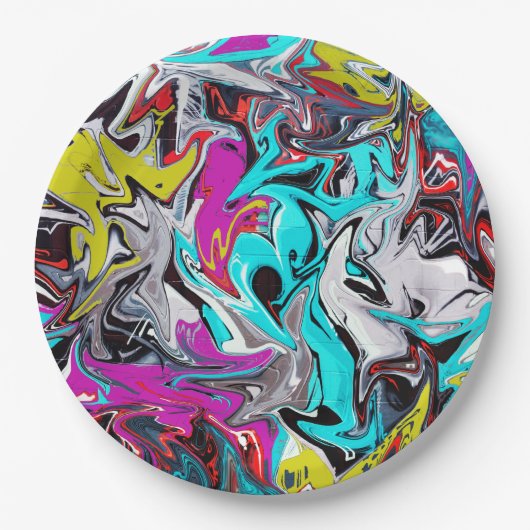 Graffiti Papieren Bordje (Voorkant)