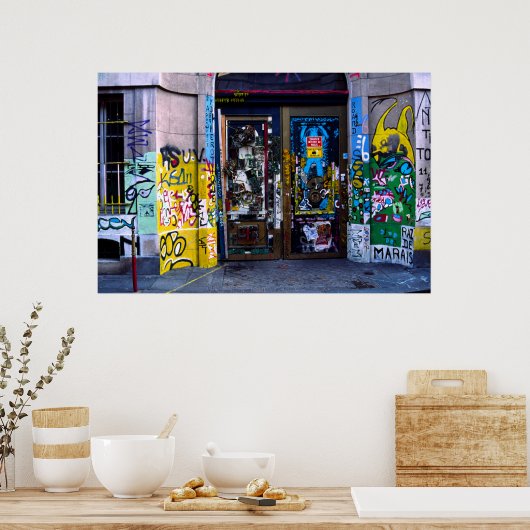 Graffiti, Parijs Poster (Keuken)