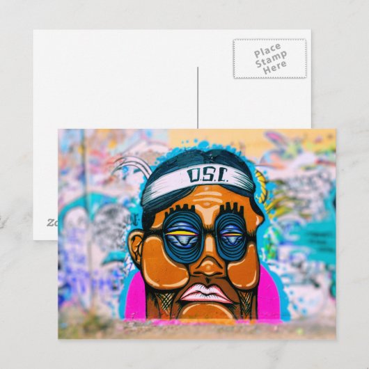 Graffiti Park Briefkaart (Voorkant / Achterkant)